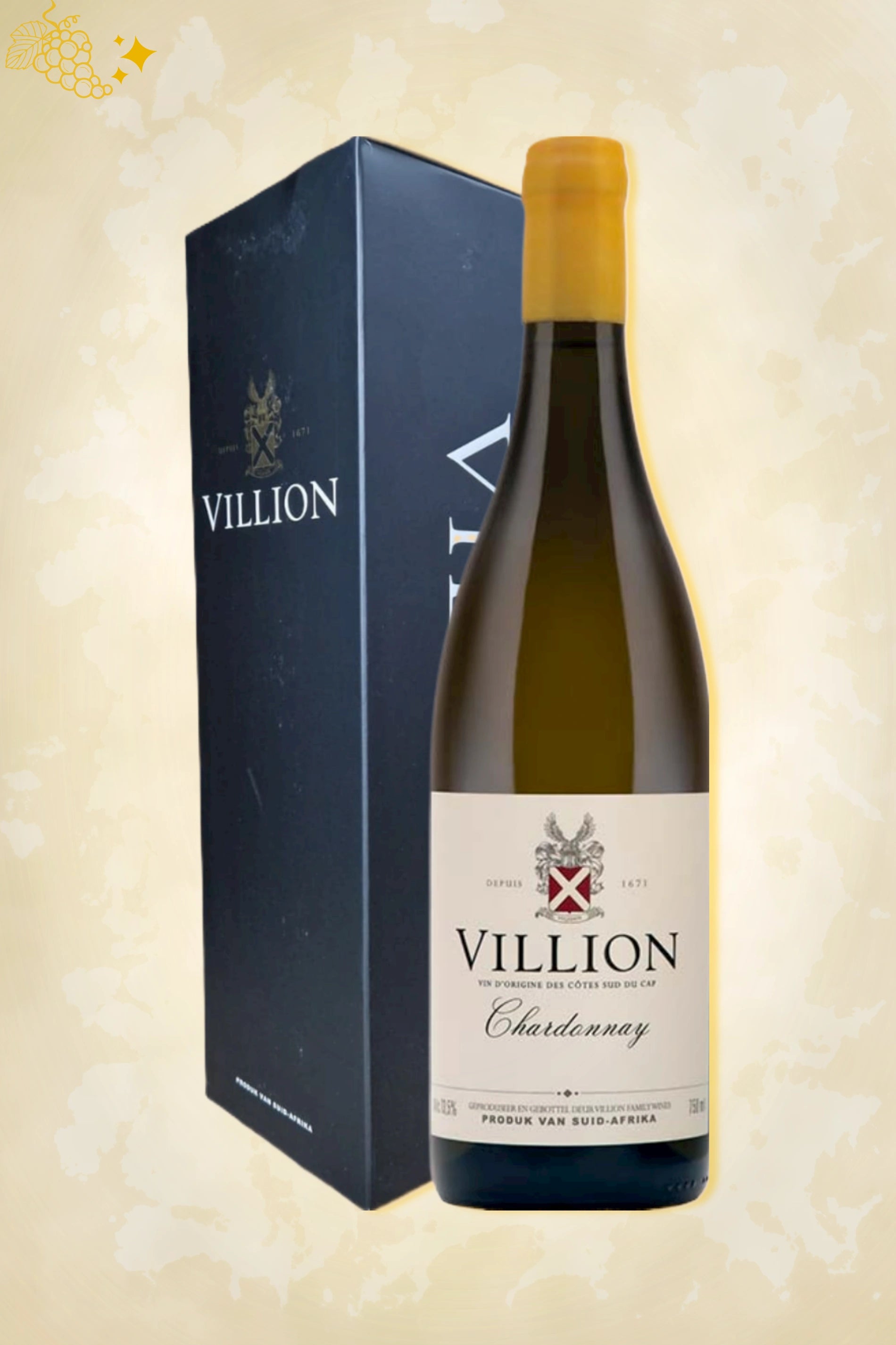 Villion Chardonnay Villion Magnum 2022 – witte wijn uit Elgin, Zuid-Afrika
