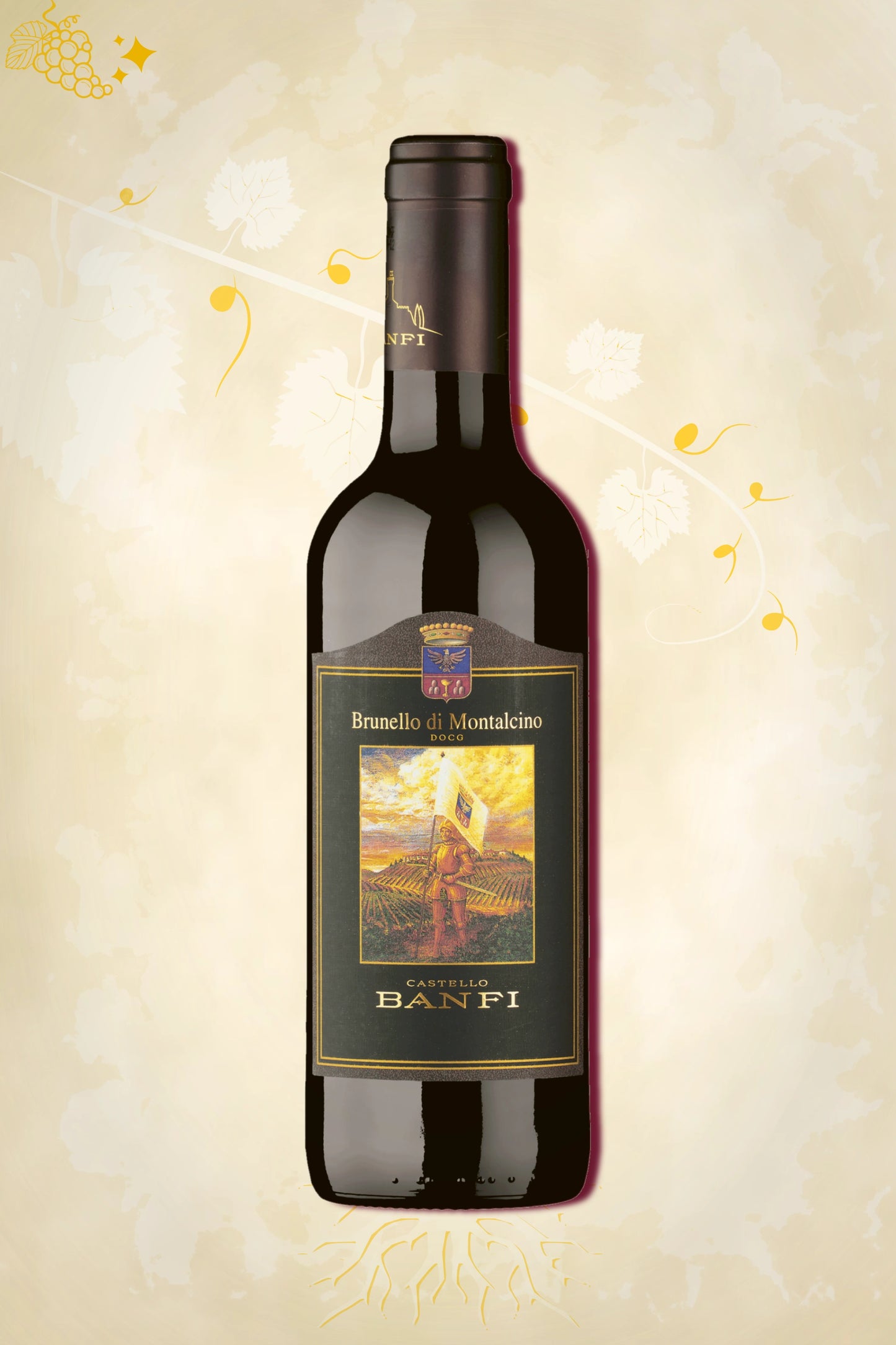 Castello Banfi Brunello di Montalcino DOCG 2019 – halve fles rode wijn uit Toscane