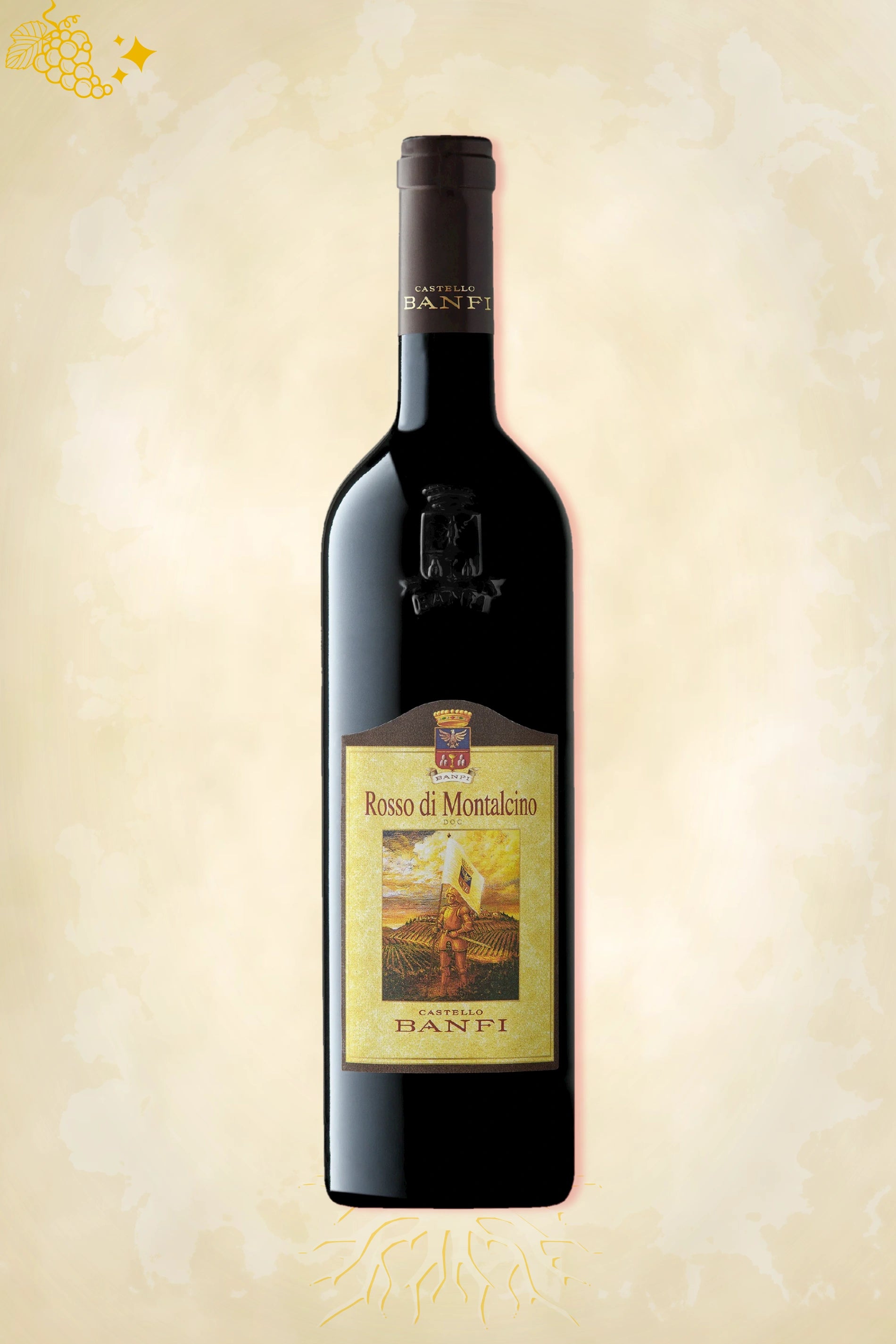 Castello Banfi Rosso di Montalcino DOC 2023 – rode wijn uit Toscane, Italië