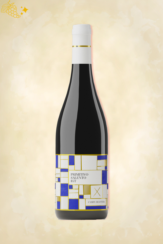 Campi Deantera Salento IGT Primitivo 2024 – rode wijn uit Puglia, Italië
