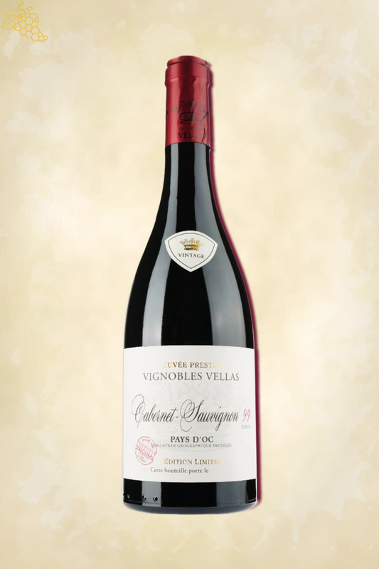 Vignobles Vellas Blend 99 Cabernet Sauvignon 2024 – rode wijn uit Pays d’Oc