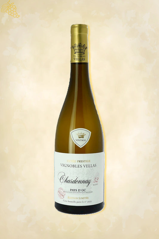 Vignobles Vellas Chardonnay Blend 52 2024 – witte wijn uit Pays d’Oc