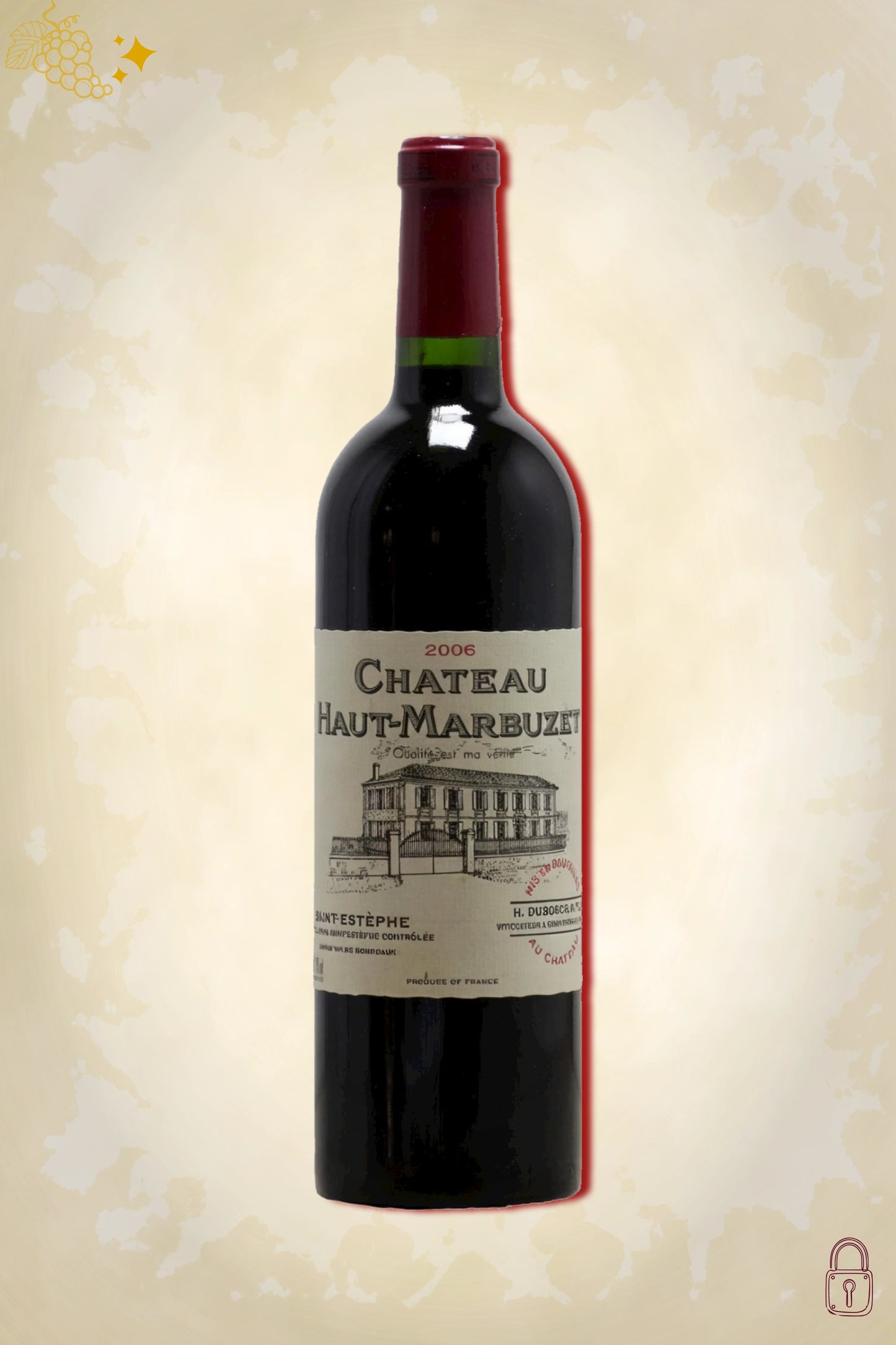 Château Haut-Marbuzet 2006 – rode wijn uit Saint-Estèphe, Bordeaux