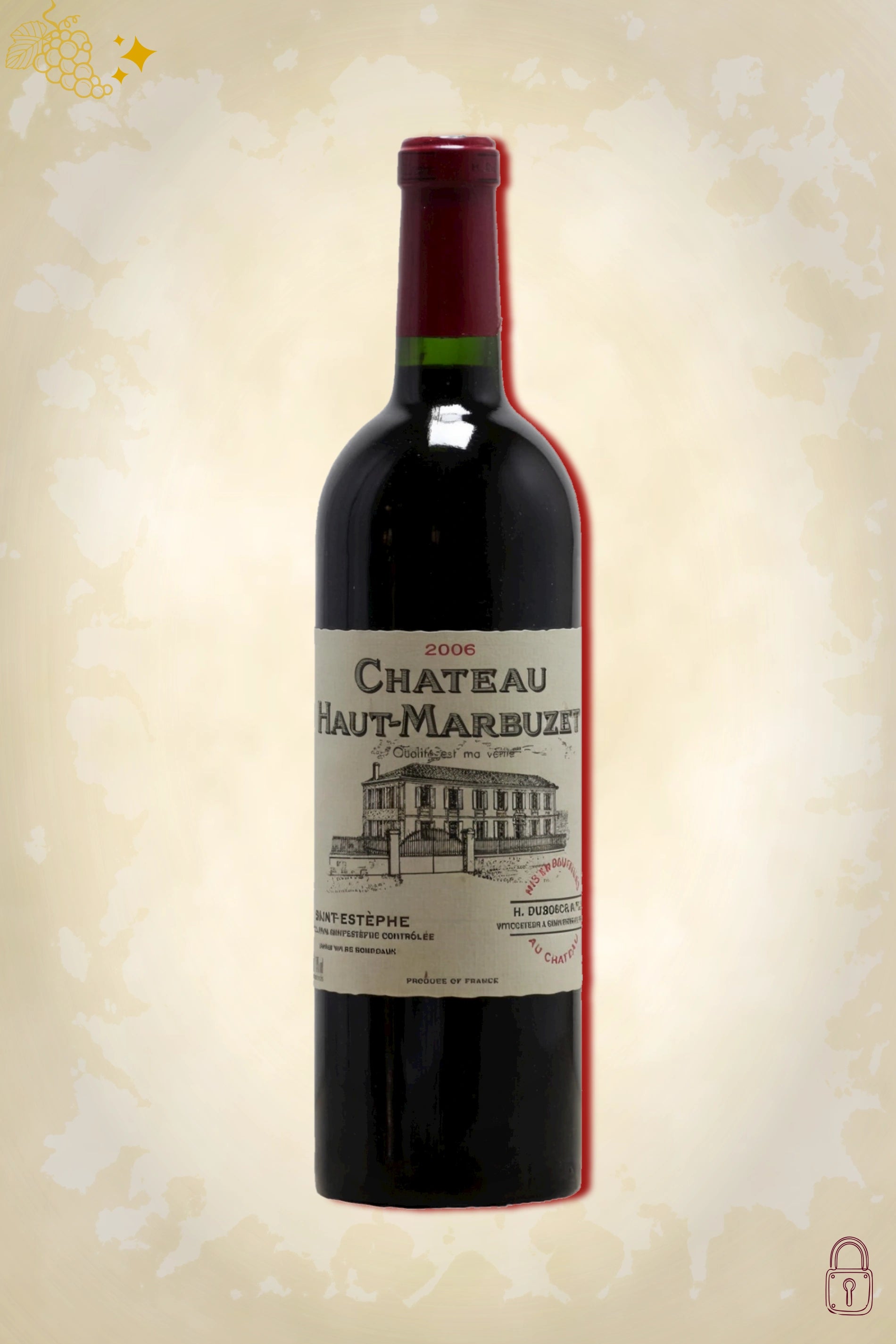 Château Haut-Marbuzet 2006 – rode wijn uit Saint-Estèphe, Bordeaux