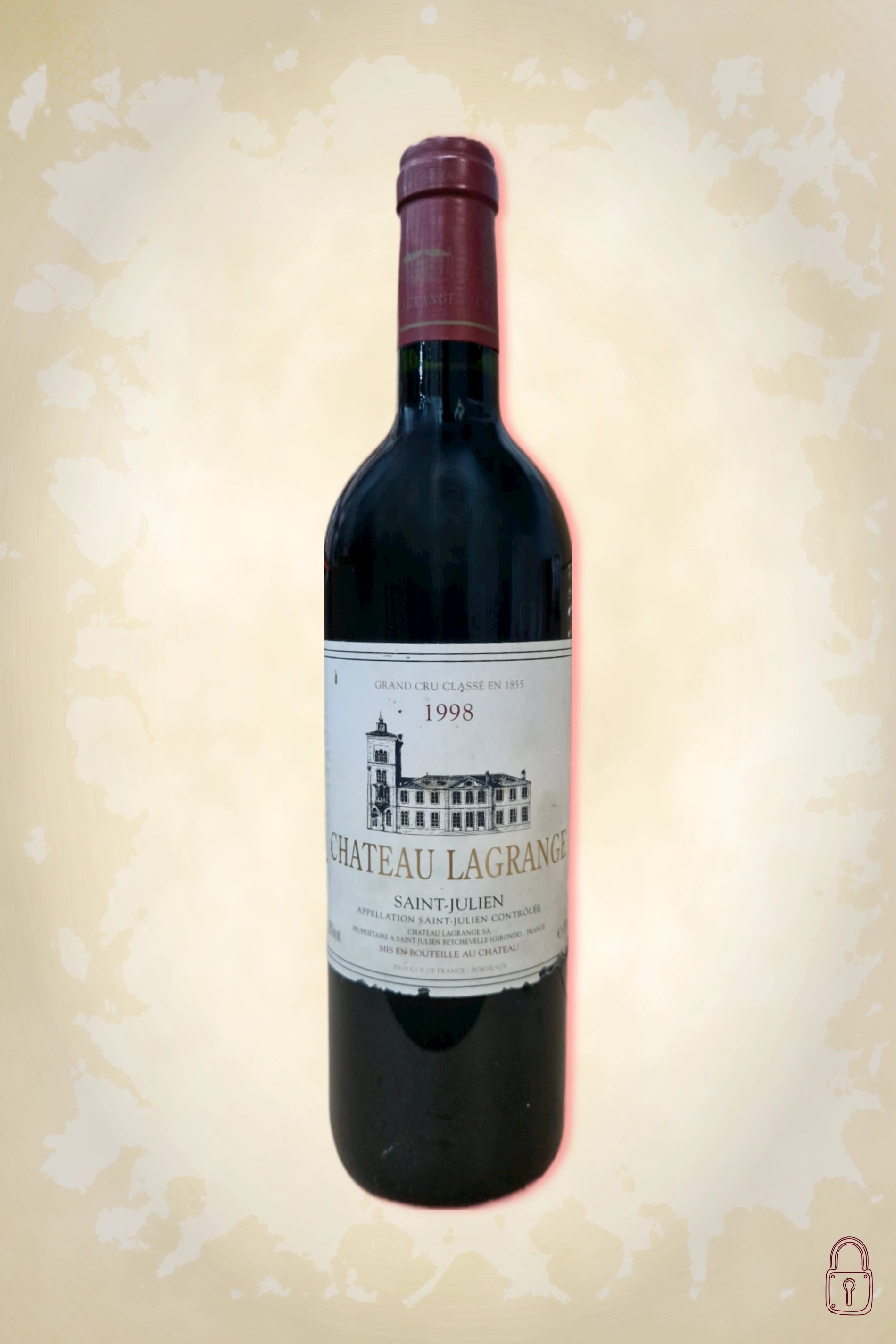 Château Lagrange 1998 – rode wijn uit Saint-Julien, Bordeaux