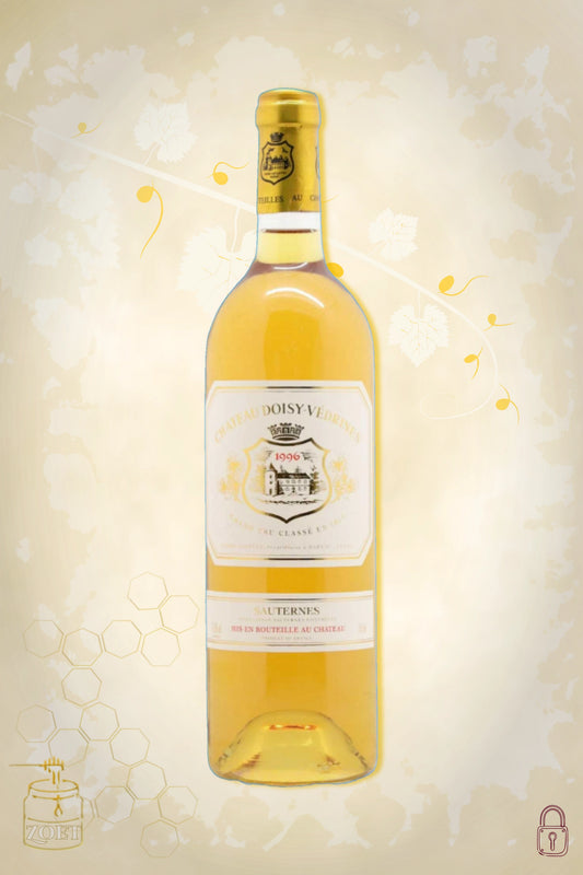 Château Doisy-Védrines 1996 – zoete wijn uit Sauternes, Frankrijk