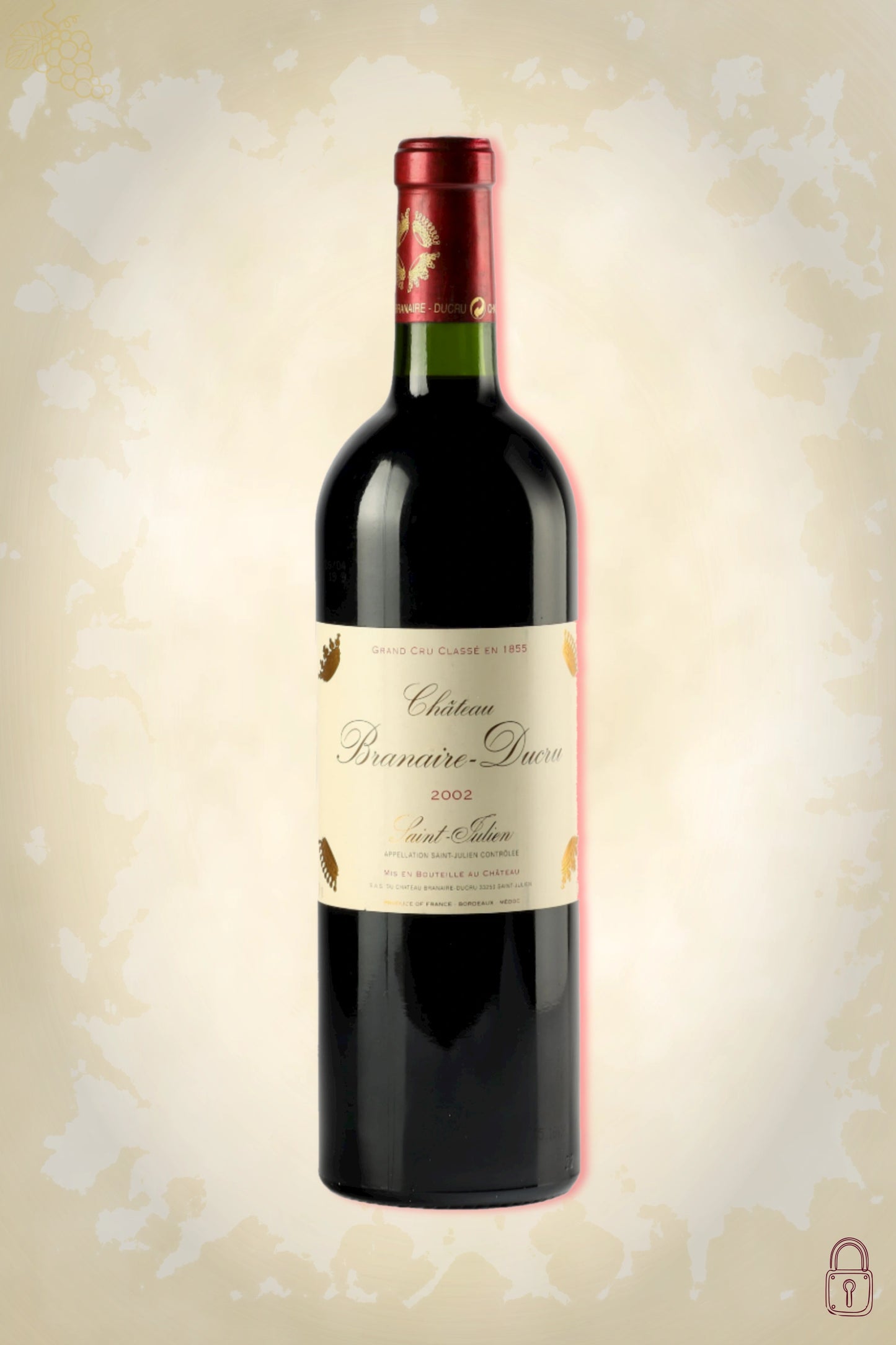 Château Branaire-Ducru 2002 – rode wijn uit Saint-Julien, Bordeaux