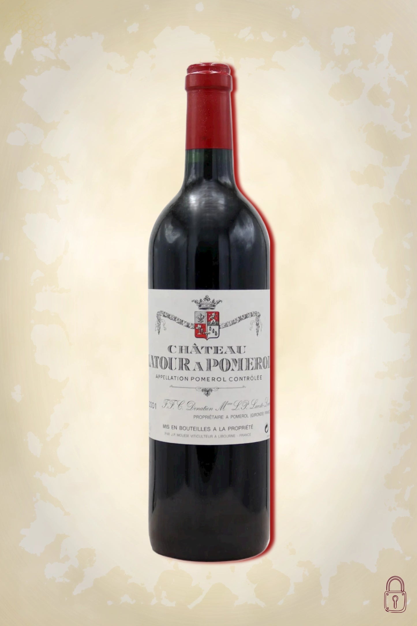 Château Latour à Pomerol 2001 – rode wijn uit Pomerol, Bordeaux