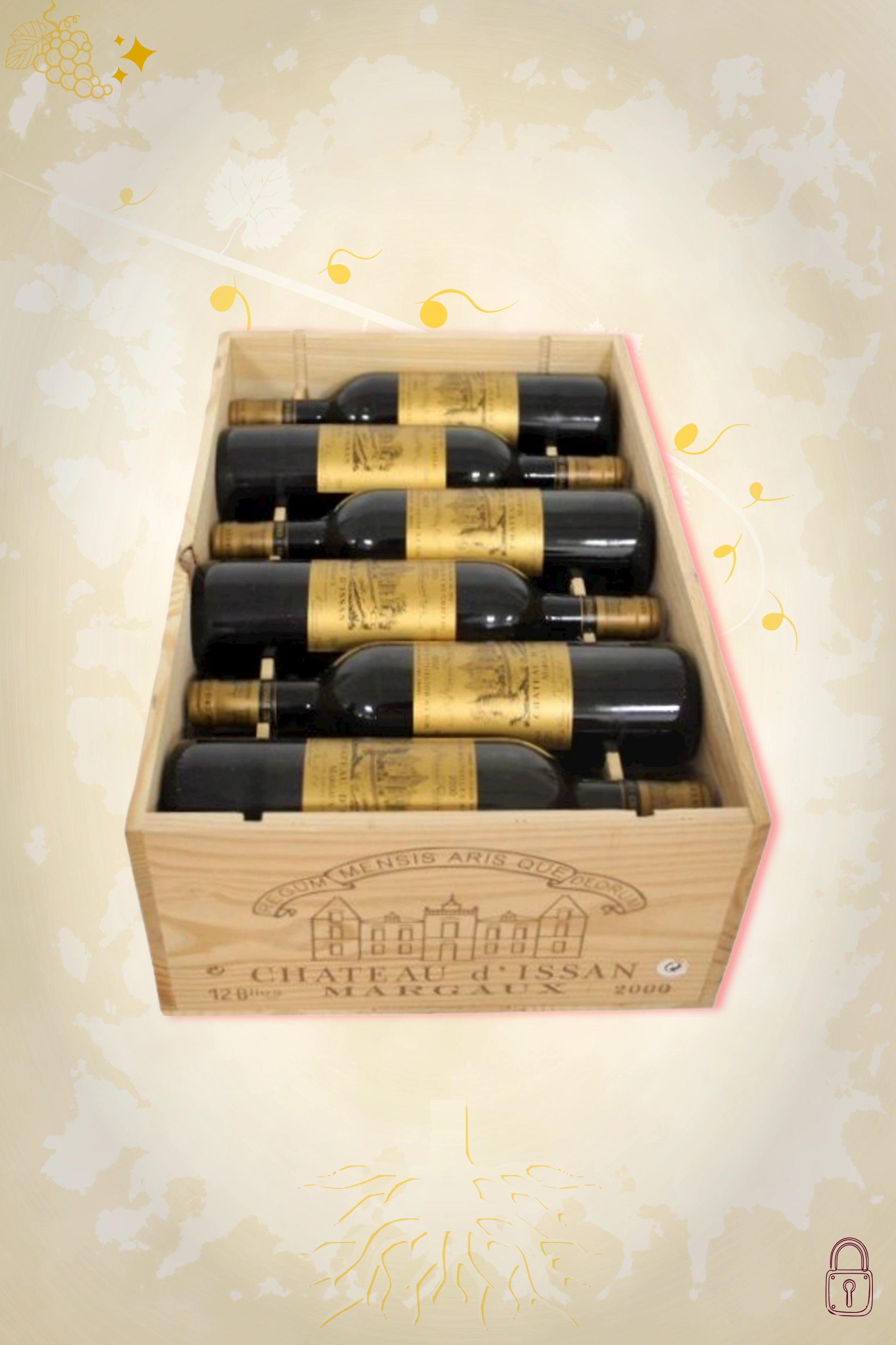 Château d’Issan 2000 – rode wijn uit Margaux, Bordeaux, OWC