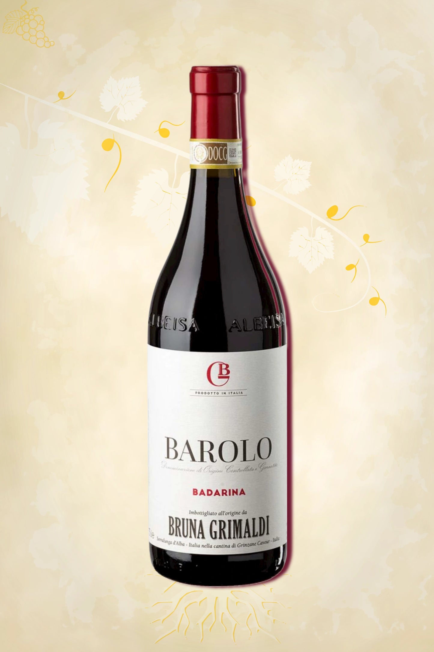 Bruna Grimaldi Barolo Badarina 2021 – rode wijn uit Piemonte, Italië