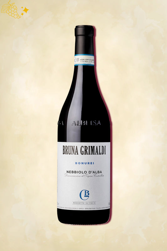 Bruna Grimaldi Nebbiolo d’Alba Bonurei 2023 – rode wijn uit Piemonte, Italië