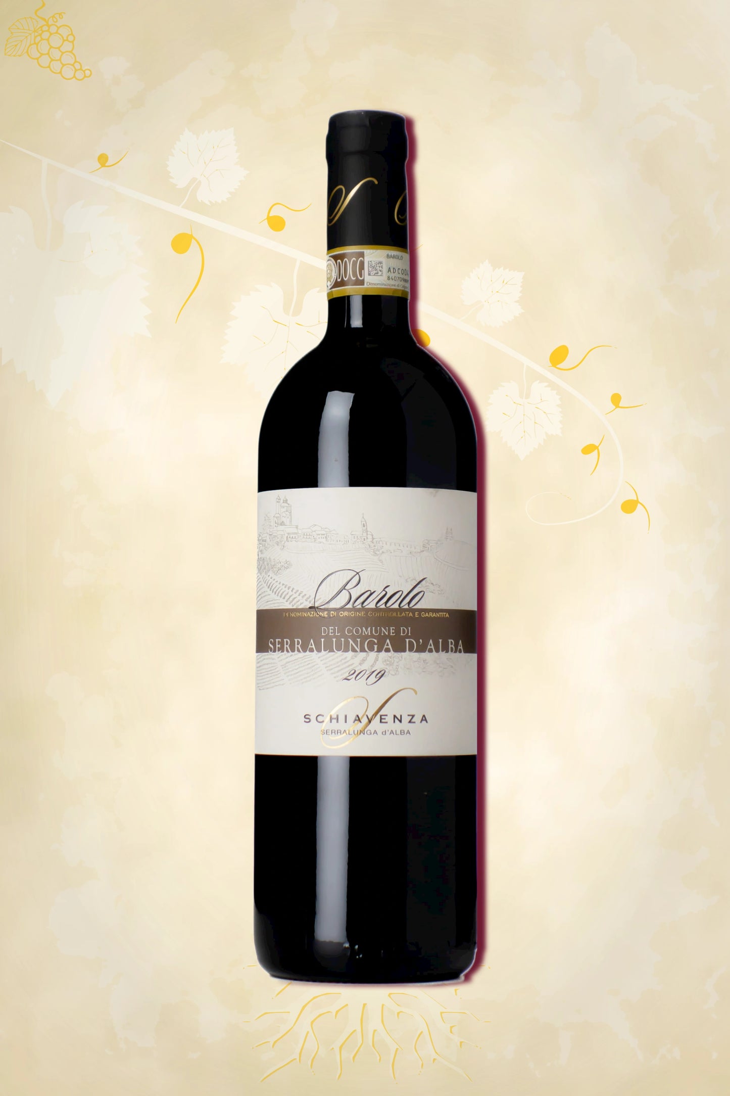 Schiavenza Barolo Serralunga d’Alba 2019 – rode wijn uit Piemonte, Italië