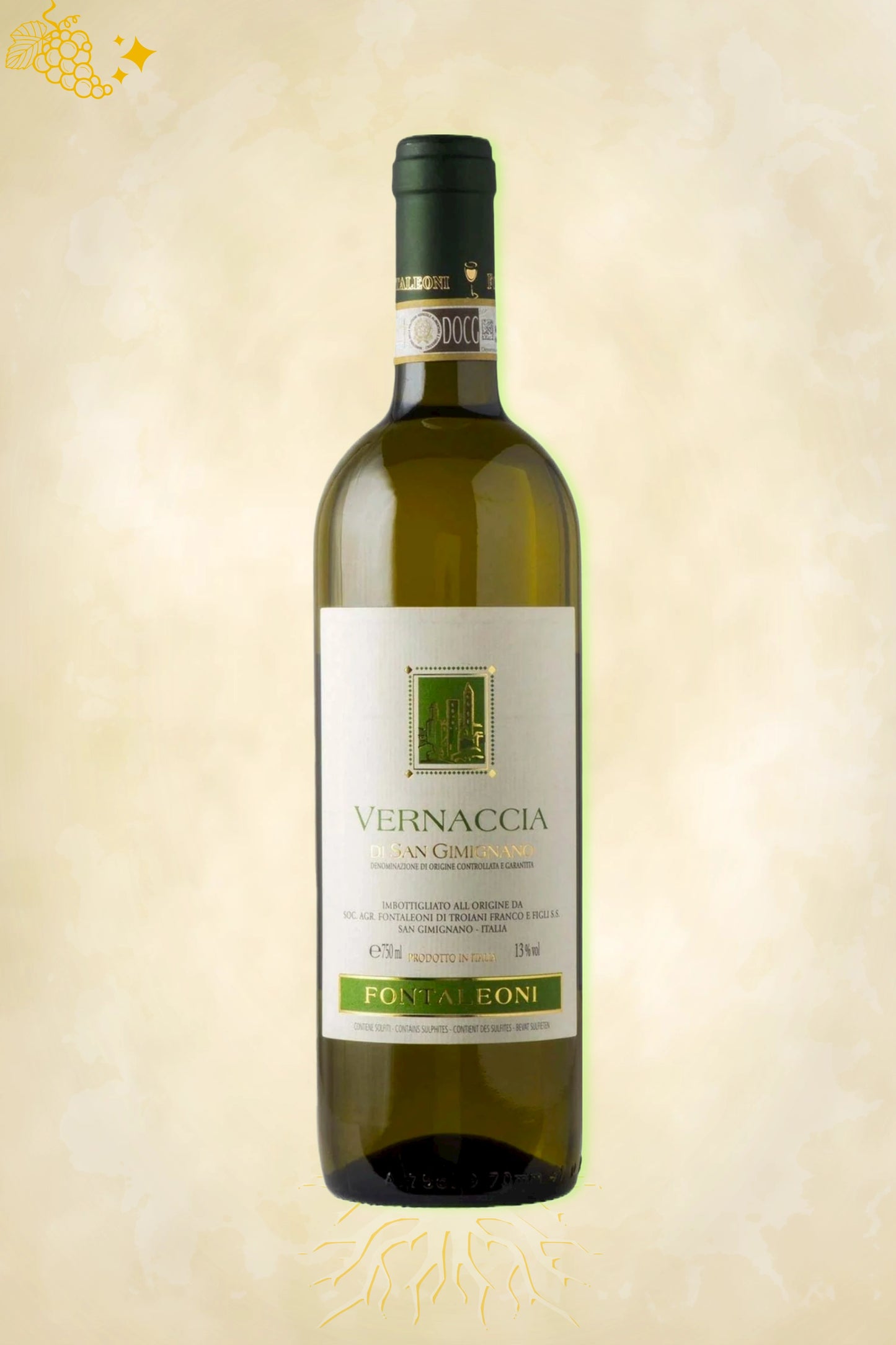 Fontaleoni Vernaccia di San Gimignano 2024 – witte wijn uit Toscane, Italië