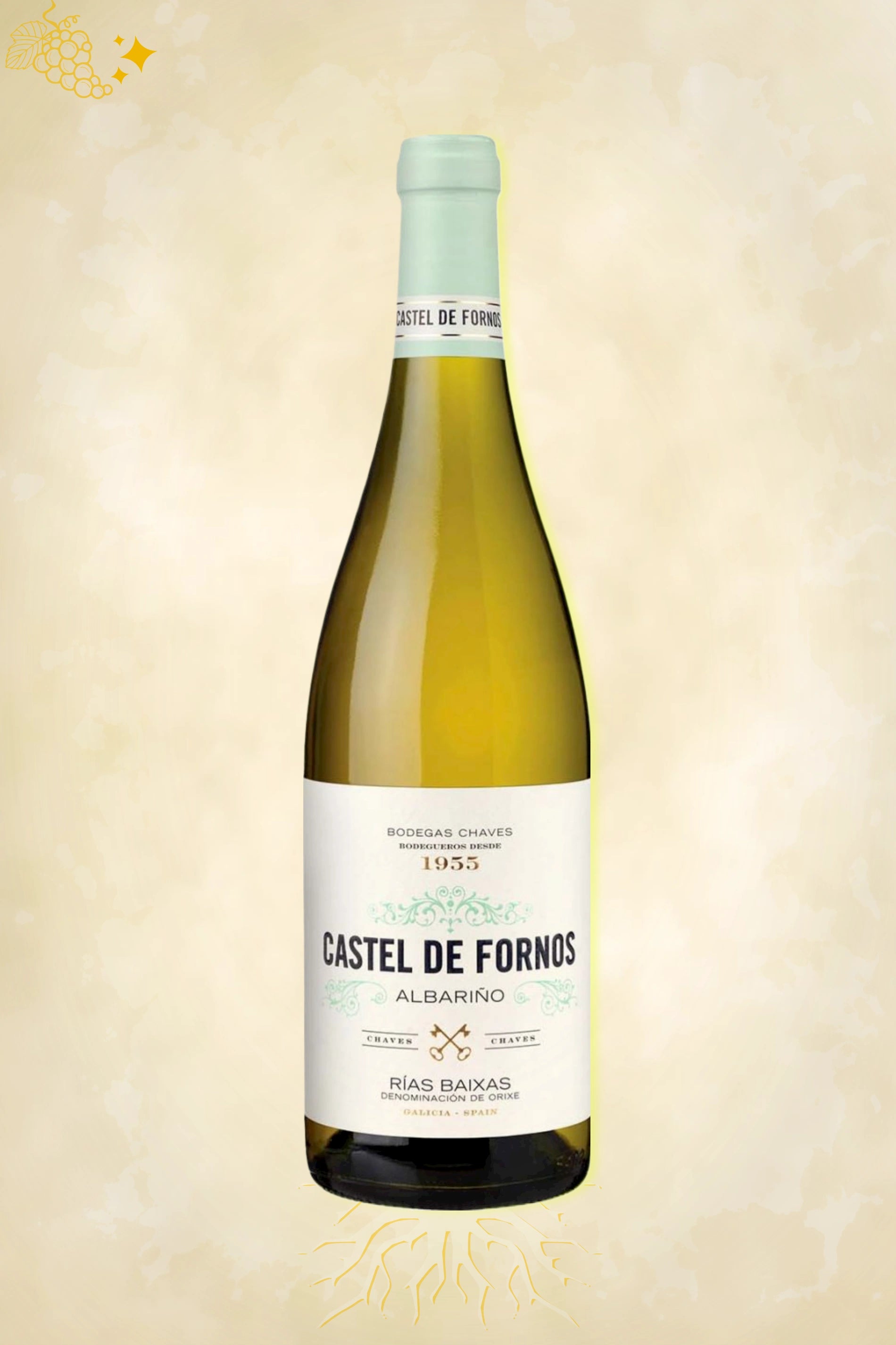 Chaves Albariño Castel de Fornos 2024 – witte wijn uit Galicië, Spanje
