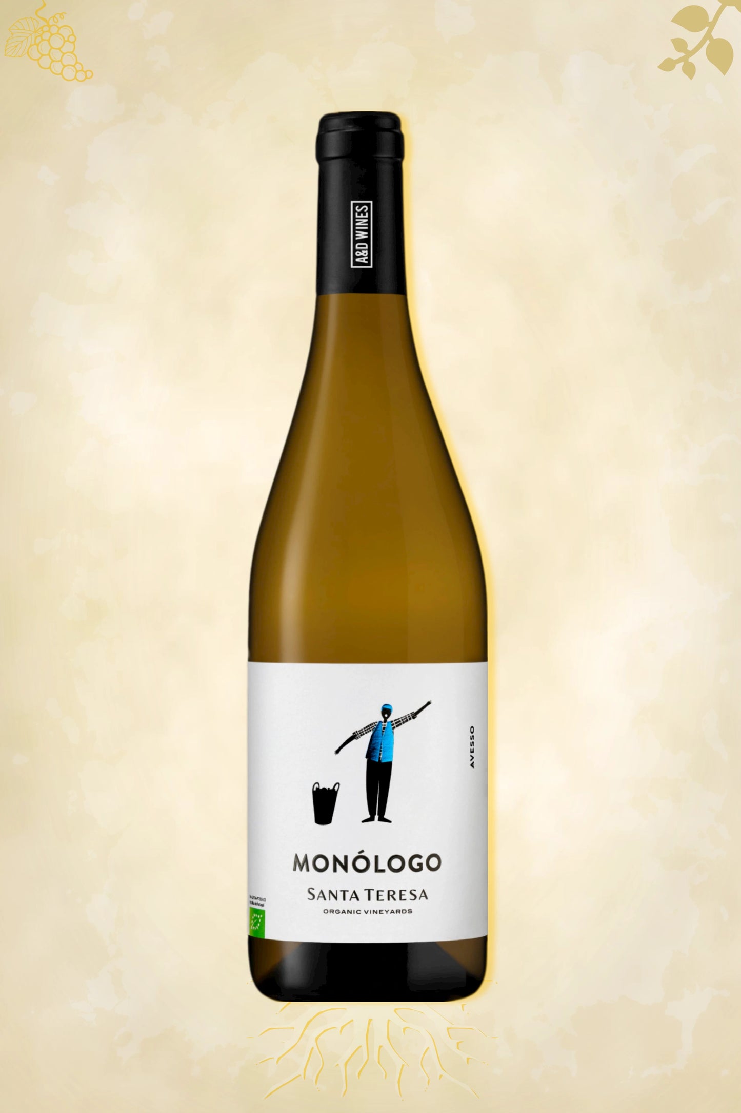 A&D Monólogo Avesso BIO 2024 – witte wijn uit Vinho Verde, Portugal