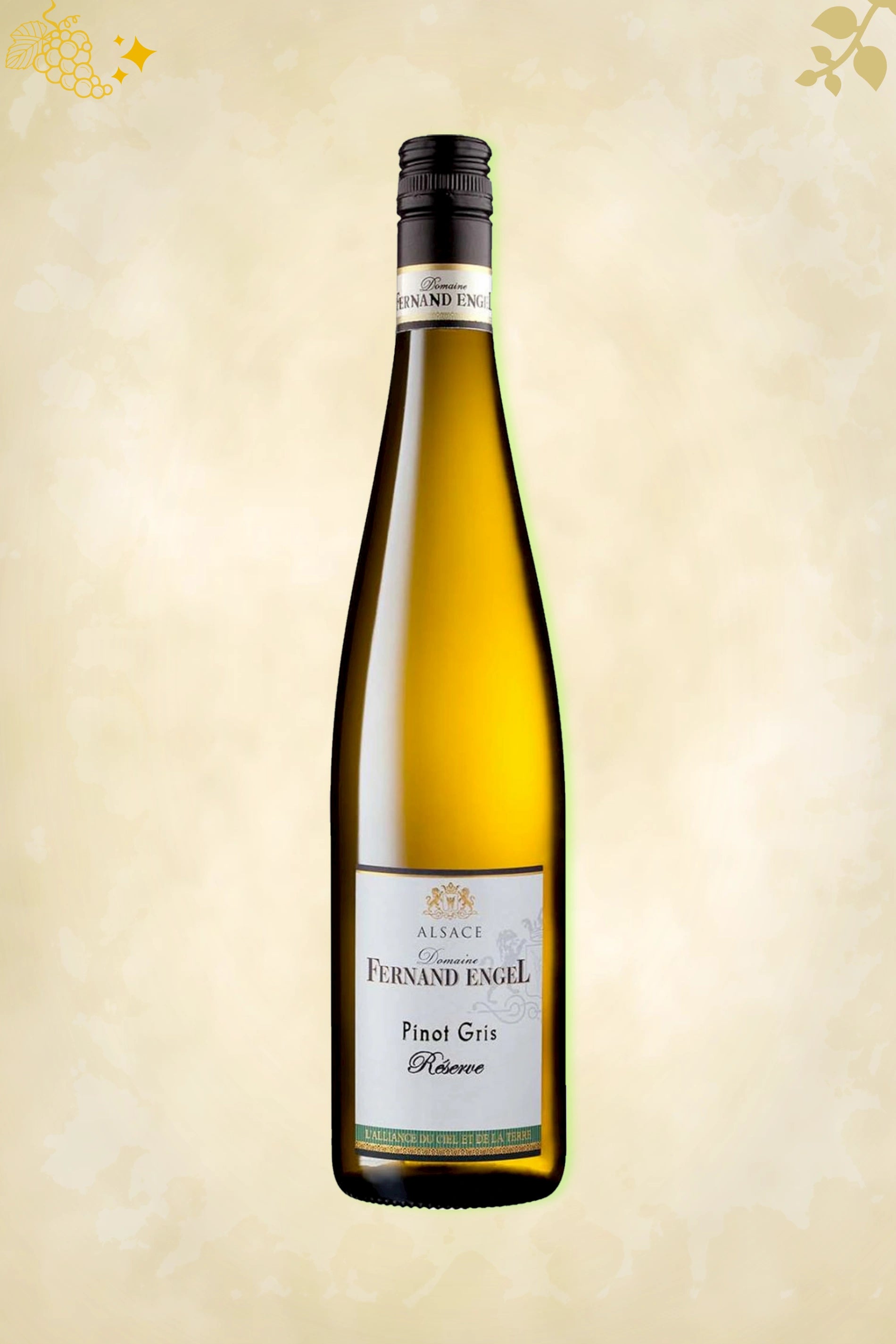 Fernand Engel Pinot Gris Réserve BIO 2023 – witte wijn uit de Elzas
