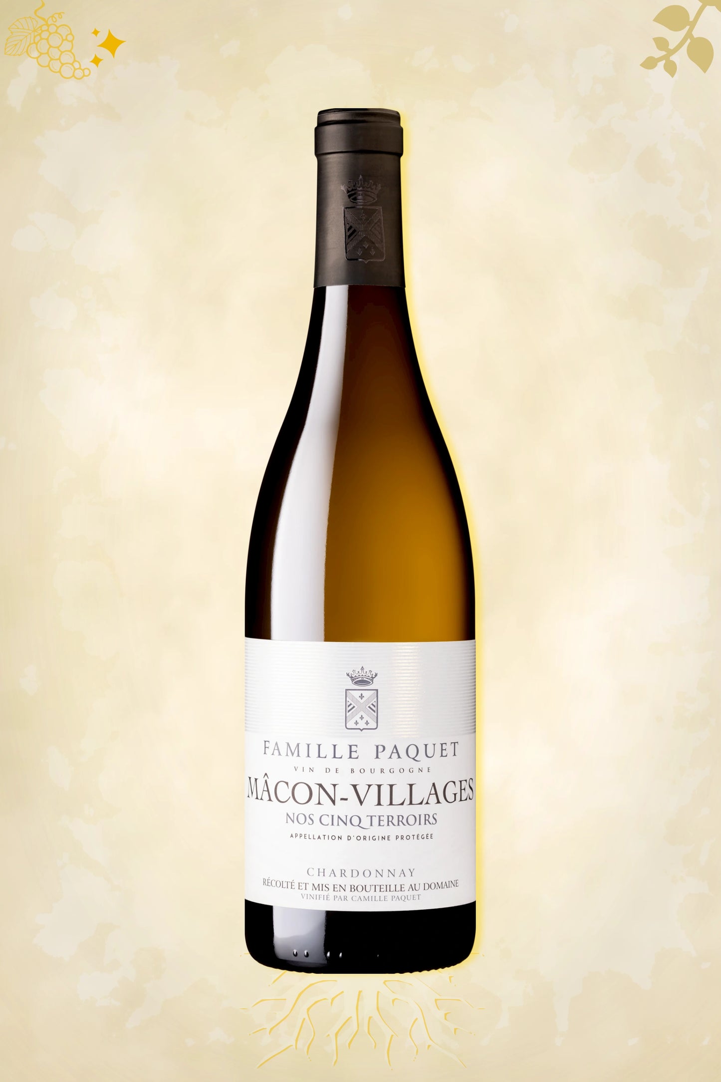 Mâcon Villages BIO Chardonnay 2024 – biologische witte wijn uit Bourgogne