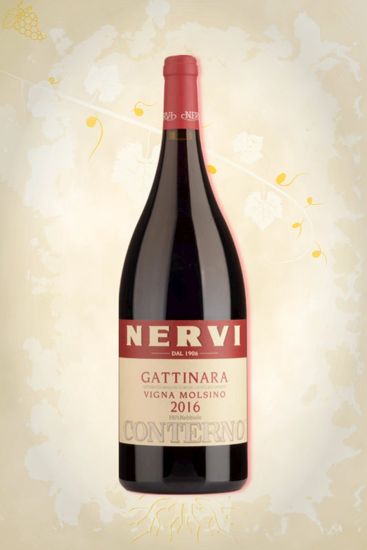 Gattinara Vigna Molsino Magnum 2016 – rode wijn uit Piemonte, Italië