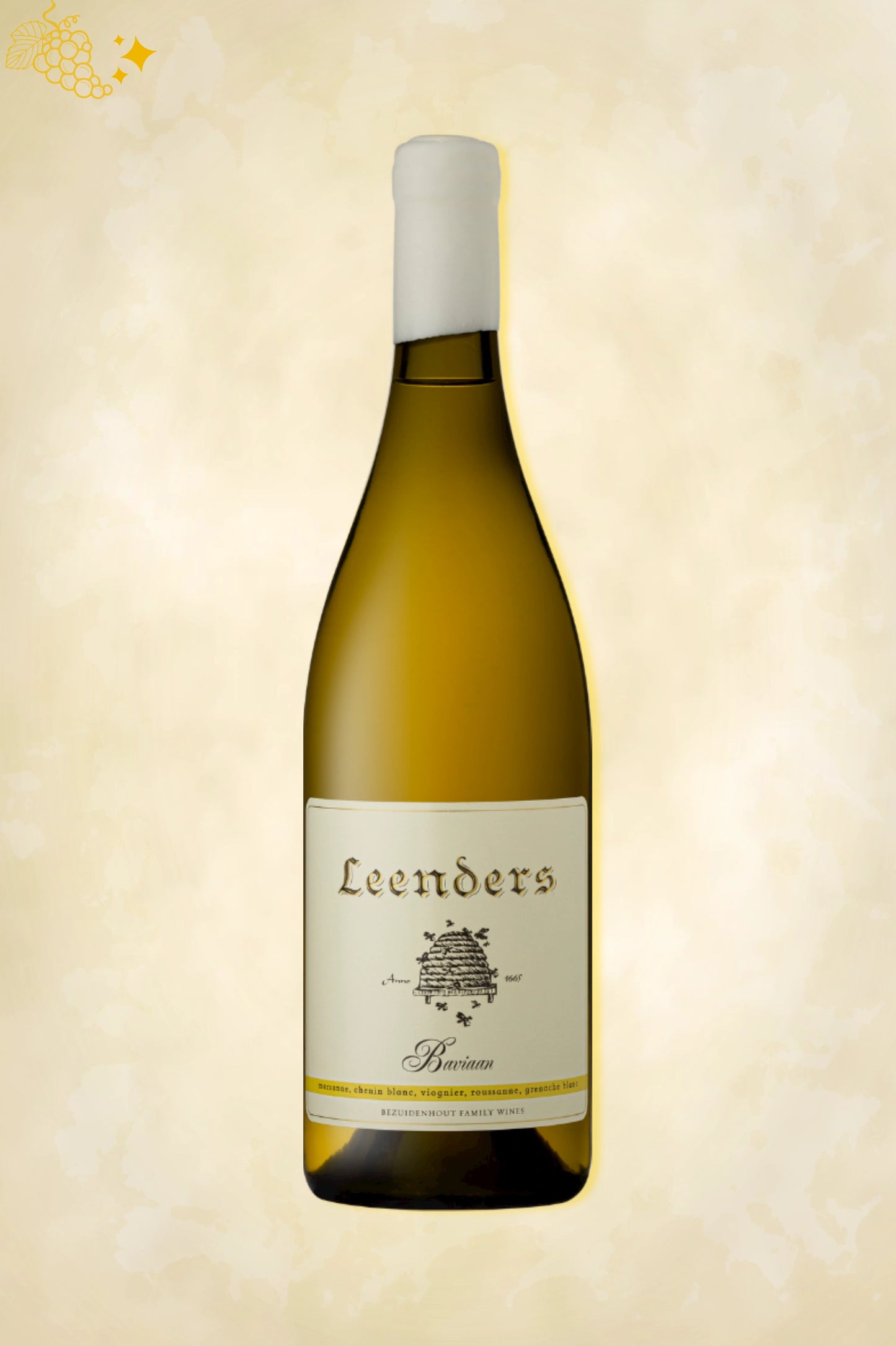 Leenders Baviaan White Blend 2024 – witte wijn uit Zuid-Afrika