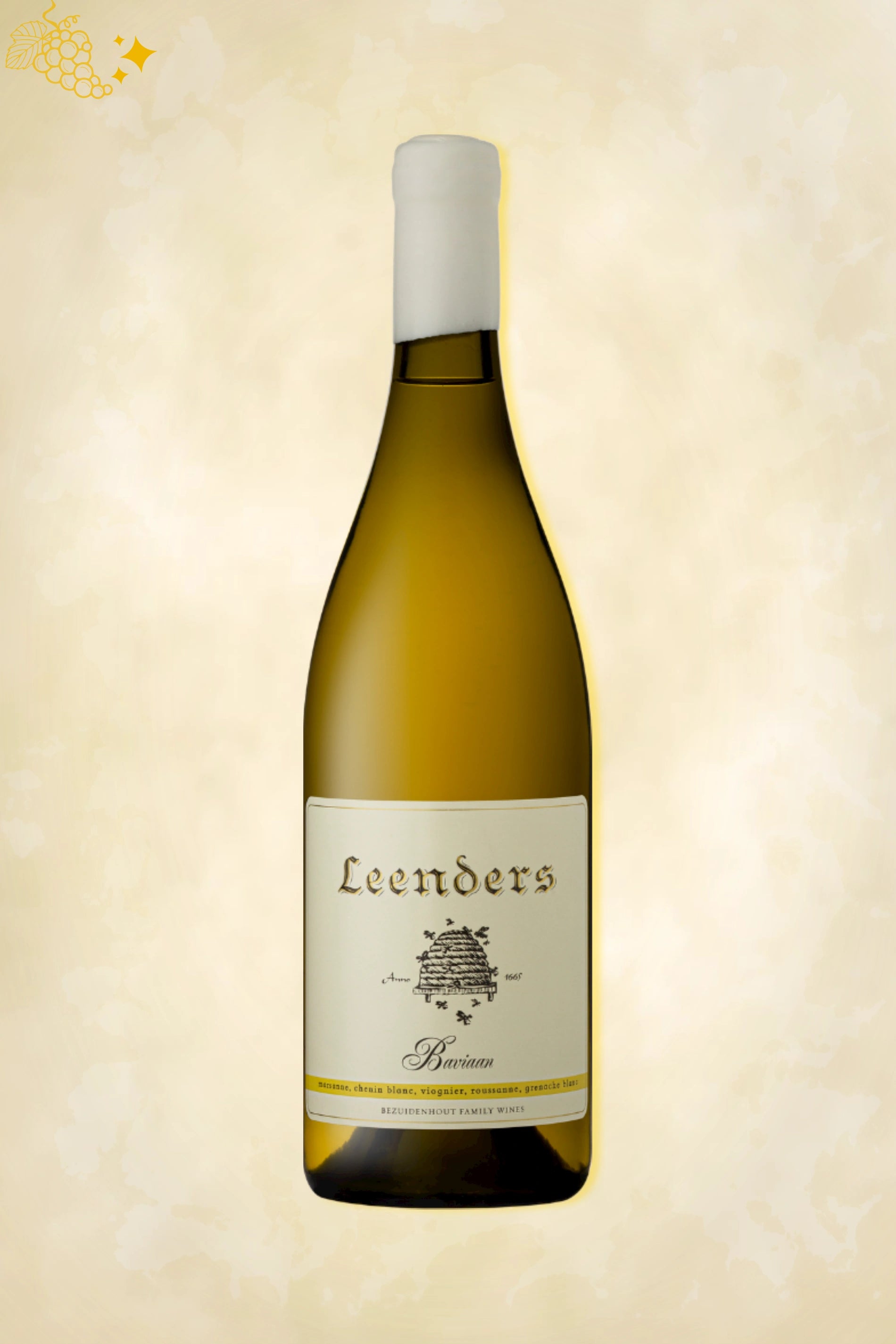Leenders Baviaan White Blend 2024 – witte wijn uit Zuid-Afrika