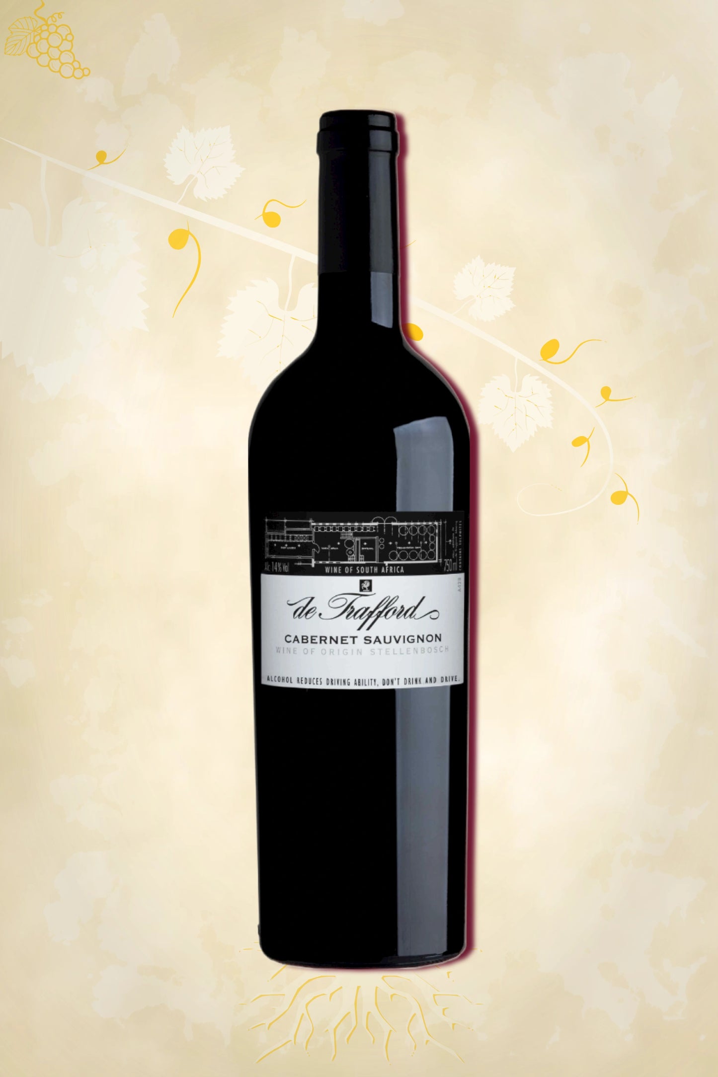 De Trafford Cabernet Sauvignon 2018 – rode wijn uit Stellenbosch, Zuid-Afrika