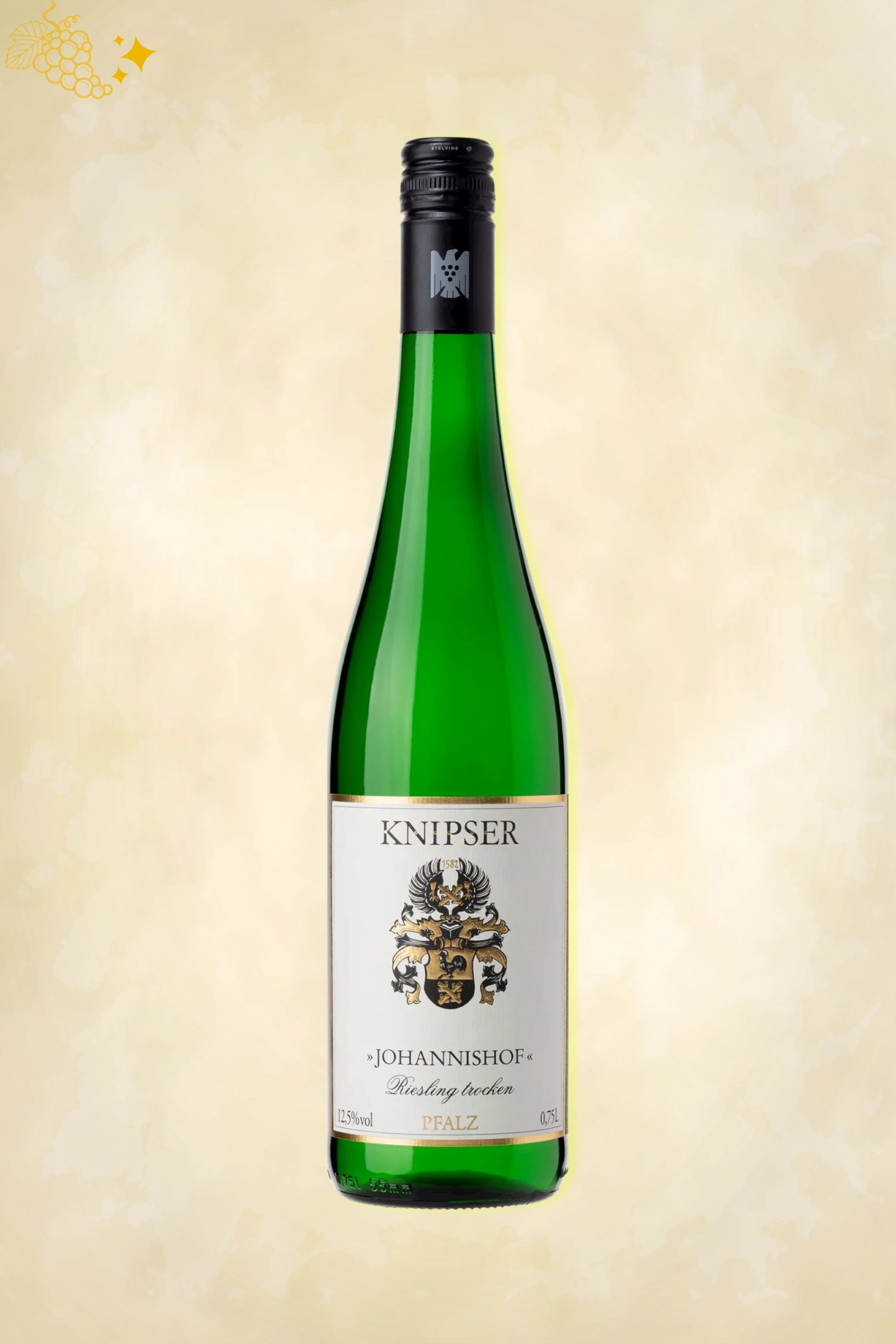 Weingut Knipser Johannishof Riesling 2024 – witte wijn uit Pfalz Duitsland