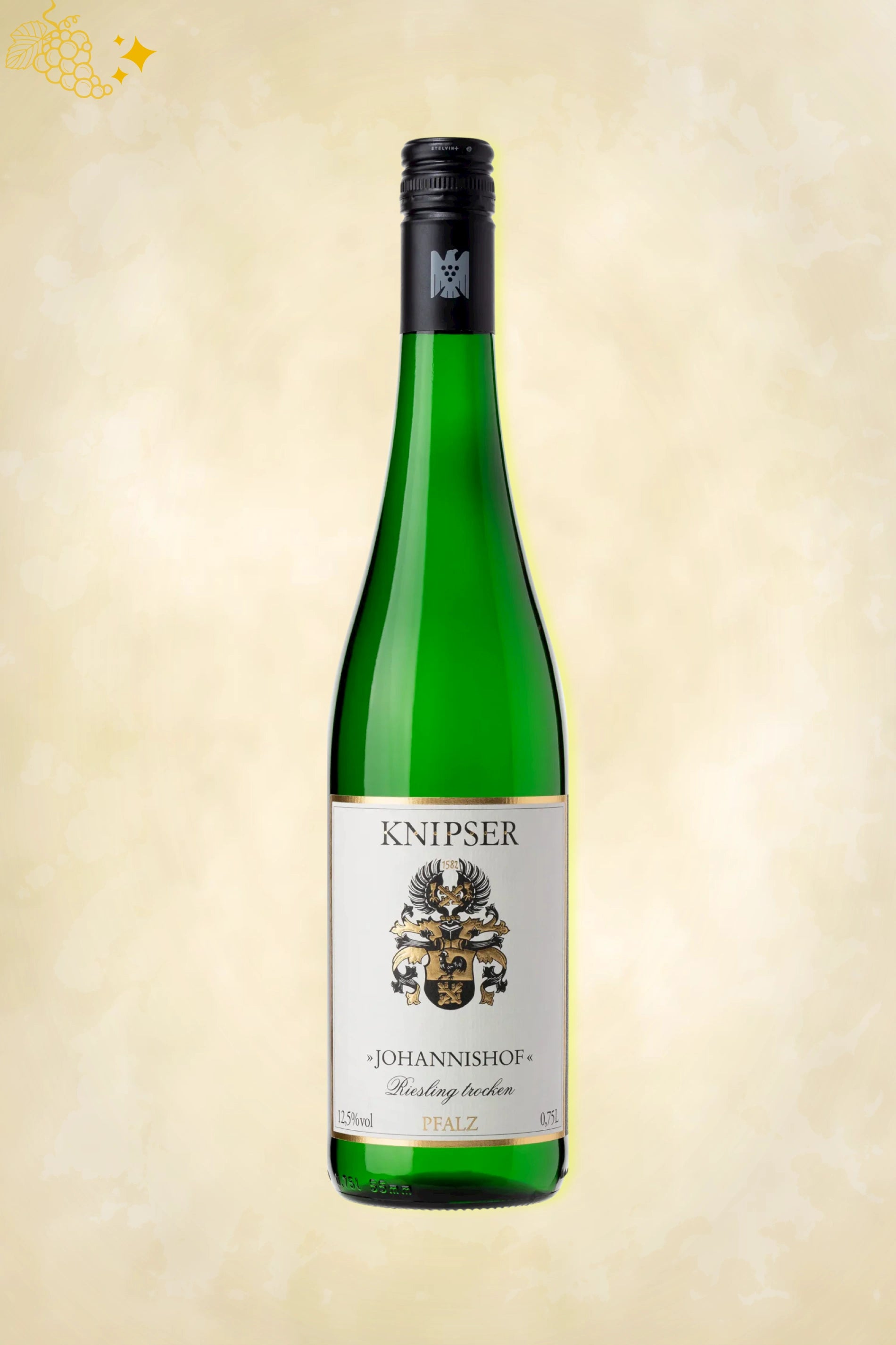 Weingut Knipser Johannishof Riesling 2024 – witte wijn uit Pfalz Duitsland
