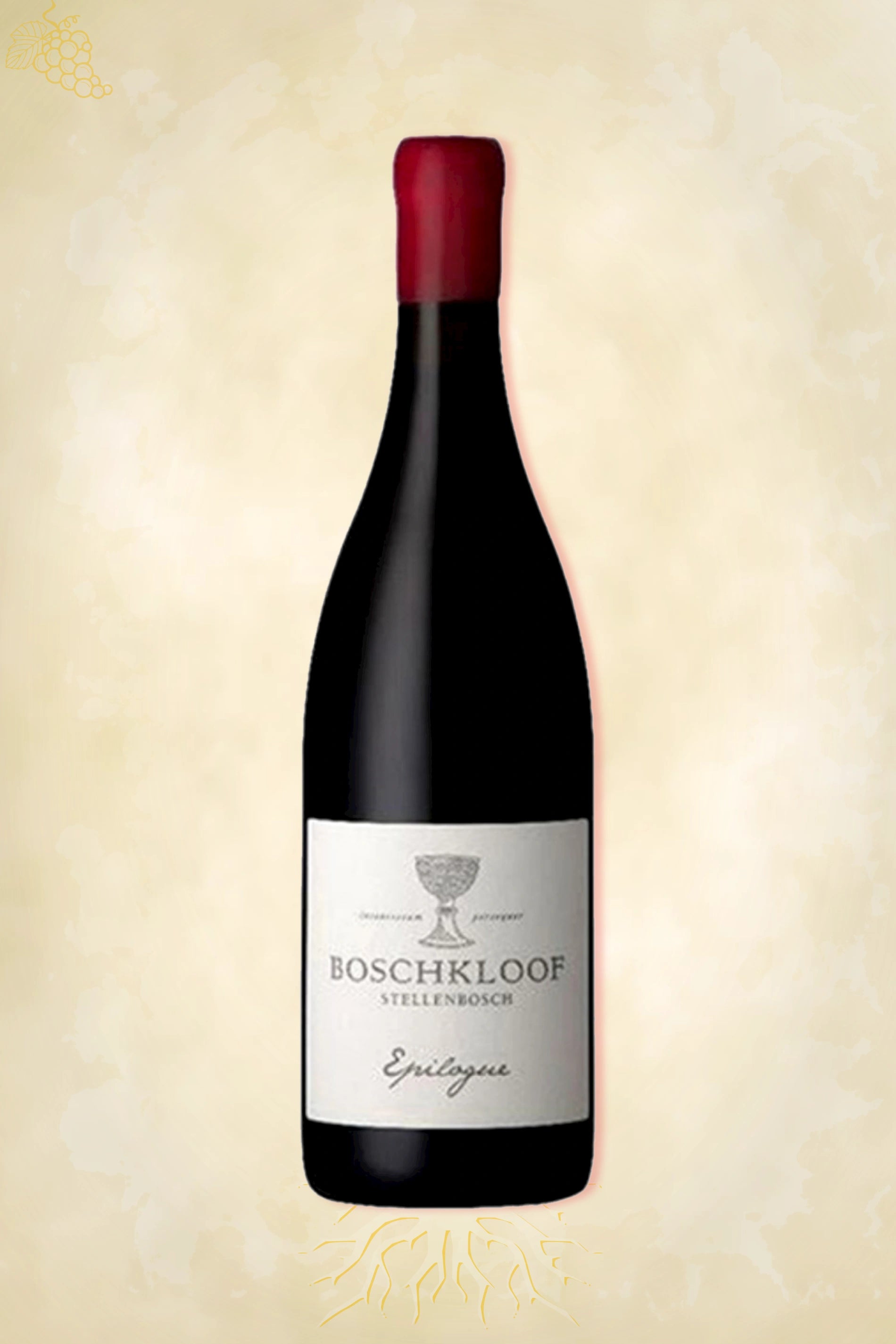 Boschkloof Epilogue terroirwijn - wijnfles met witte achtergrond